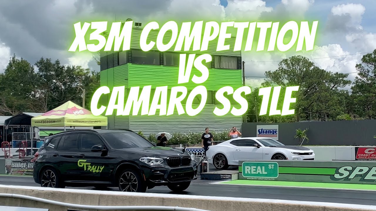 BMW X3M Competition vs Ford Explorer ST vs Camaro SS 1LE - YouTube