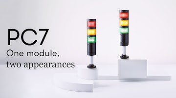 PC7 Diffusor films: One stack light, two appearances | Auer Signal