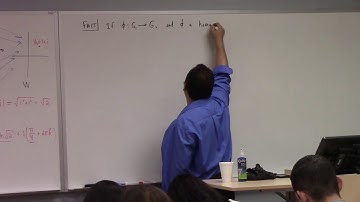 Abstract Algebra: first isomorphism theorem, 10-1-18