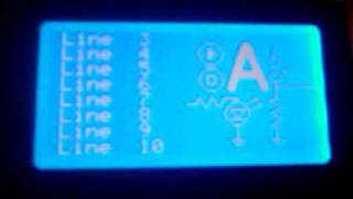 arduino lcd test GLCD library version 3
