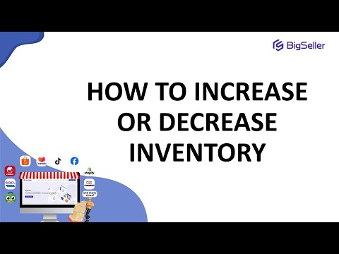 How to Increase or Decrease Inventory - YouTube