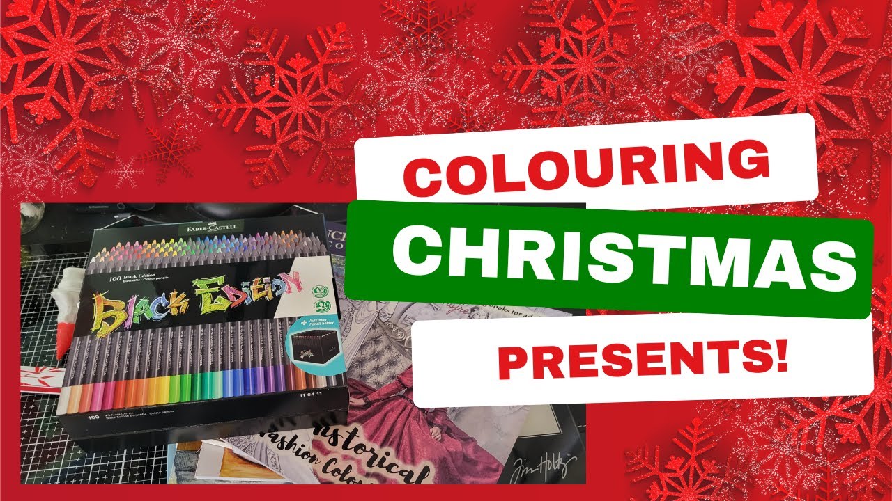 Christmas Colouring Haul !!! - YouTube