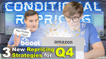 How to Maximize Sales in Q4 With AI Using These 3 BQool Conditional Repricing Strategies🚀