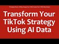 Tik Analyzer Review - AI Data Analyzer Tool - TikTok Creator Tools - TikTok Data Analysis