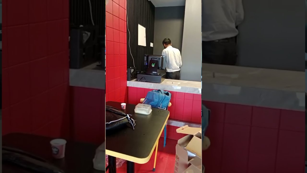 Pos Installation In Burger Bites And Brew