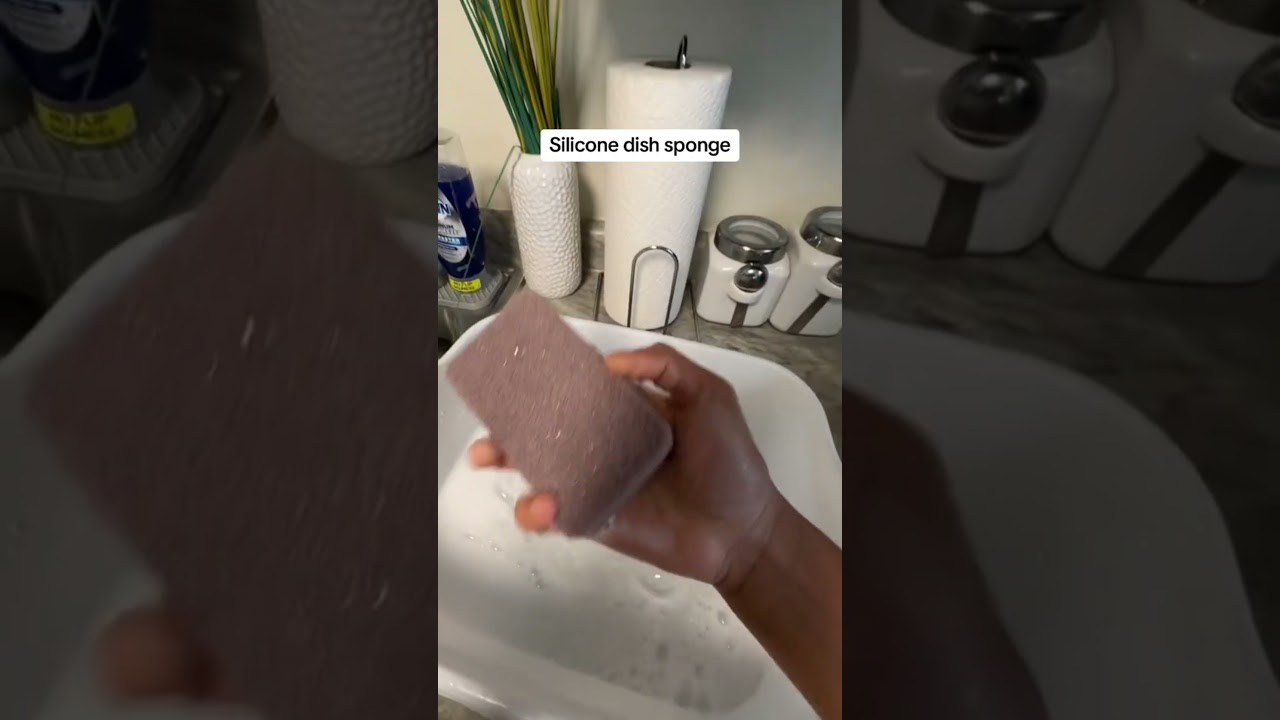 Silicone sponge. 