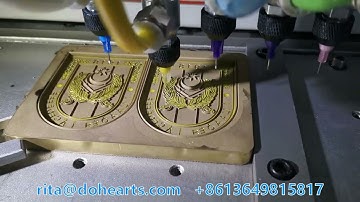 high speed automatic pvc dripping machine make soft pvc rubber label keychain