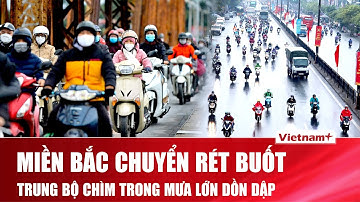 Miền Bắc chuyển rét buốt, vùng núi xuất hiện băng giá, Trung Bộ chìm trong mưa lớn dồn dập | VNP