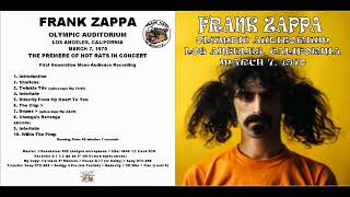 Frank Zappa - 1970 - Twinkle Tits - Olympic Auditorium, LA.