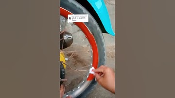 Thumbnail of Motorbike rim paint can be easily done