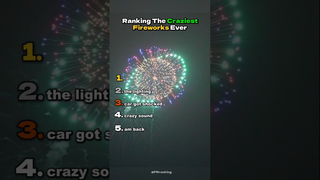 This Fireworks are Insanely CRAZY