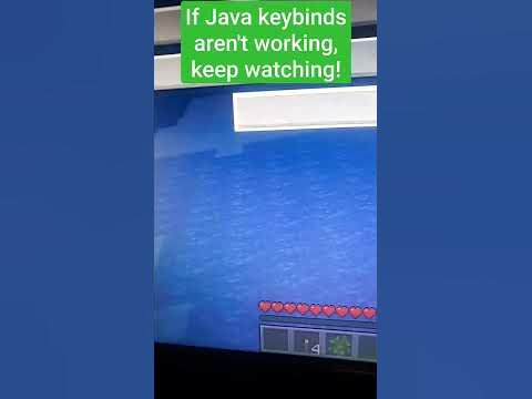 Tutorial on how to fix keybinds on Java Minecraft - YouTube