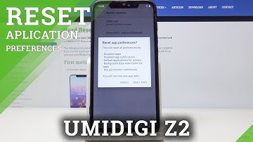 UMIDIGI Z2 Reset App Preferences