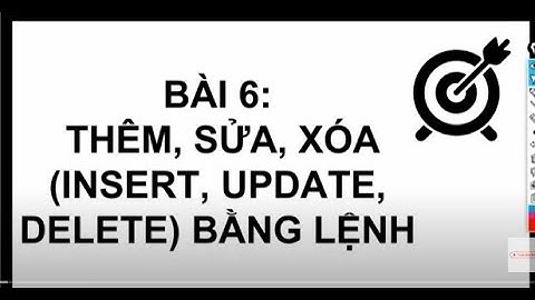 Bài 6_1: Thêm dữ liệu (Insert)