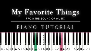 My Favorite Things - Piano Tutorial (arr. by Alyssa Lawson)
Learn how to play this arrangement of My Favorite Things, from The Sound of Music, to your piano repertoire. Easy to play and pleasing to the ear. This piece is intended for intermediate players.
By Oscar Hammerstein II and Richard Rogers
Arranged by Alyssa Lawson
Link to piano sheet music:
https://www.sheetmusicplus.com/en/product/my-favorite-things-23541678.html?aff_id=746541
Link to Video with Sheet Music:
Video Recorded with IPhone 13
Audio Recorded with Logic Pro X
Video Edited with Canva
check out: https://www.alyssalawsonmusic.com/
instagram: instagram.com/alyssalawsonmusic/?hl=en
Tiktok: https://www.tiktok.com/@alyssalawsonmusic
Click like and subscribe for more videos like this! My Favorite Things - Piano Tutorial (arr. by Alyssa Lawson)