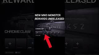NEW *UNRELEASED* MW3 Monster Rewards