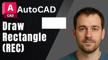 How to Draw a Rectangle Using REC in AutoCAD (2025 Beginner Tutorial)