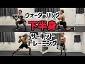 【自宅で8分間】ウォーターバッグで下半身を鍛えるサーキットトレーニング