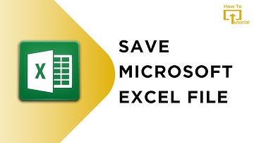 How To Save Microsoft Excel File | Save Excel File in  .XLSX Format