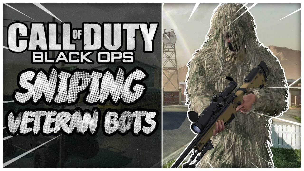 I ATTEMPTED SNIPING ON BLACK OPS 1 IN 2022... (Veteran Bots)