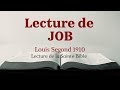 Job bible louis segond 1910