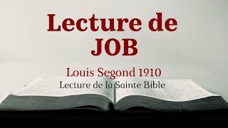 Job Bible Louis Segond 1910