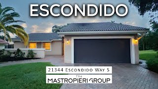 Boca Raton Home Tour | Escondido | 21344 Escondido Way S