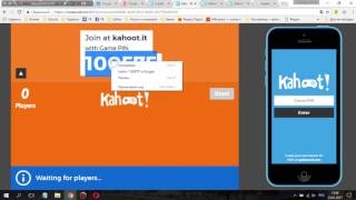 Использование программы Kahoot Использование программы Kahoot