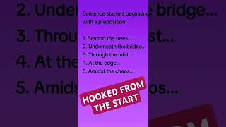 Hooked from the Start: Amazing Sentence Starters for Your Child