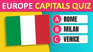 Guess The Capital City Of The Country EUROPE (Easy, Medium, Hard) | Capital City Quiz screenshot 3