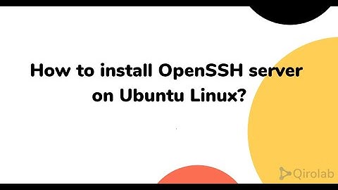 Install dan Konfigurasi SSH Server Ubuntu Server 22.04