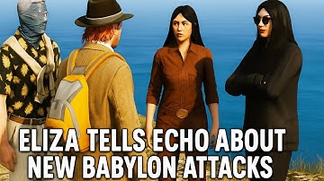 Eliza Tells Echo About The Faceless Attacking New Babylon - NoPixel 4.0