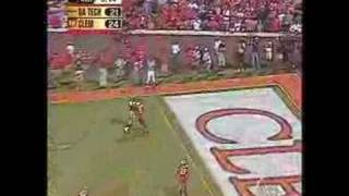 Calvin Johnnson Georgia Tech-Clemson 2004