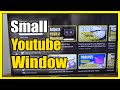 How to fix youtube tv app thats small  not fullscreen fast method