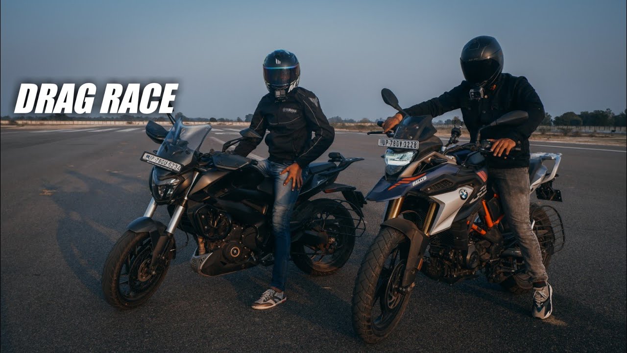 BMW GS 310 BS6 vs Bajaj Dominar 400 Tourer || Drag Race || Which one is ...