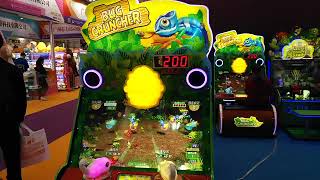bug cruncher kids video arcade shooting game machine screenshot 3