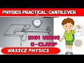 GCE | SSCE Physics PRACTICAL: G-Clamp SHM Experiment Explained Like Never Before (SSS 1-3 Students)