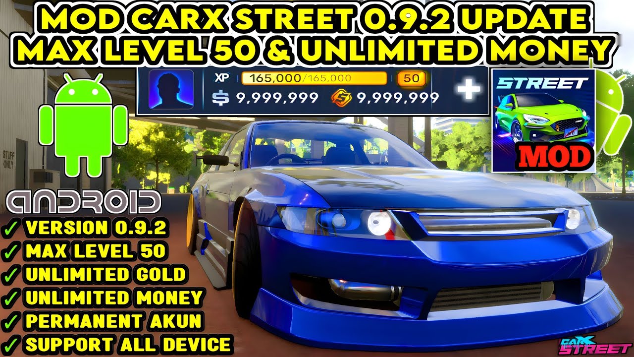 MOD Carx Street Version 0 9 2 Max Level 50 Unlimited All YouTube mod-carx-street-version-0-9-2-max-level-50-unlimited-all-youtube