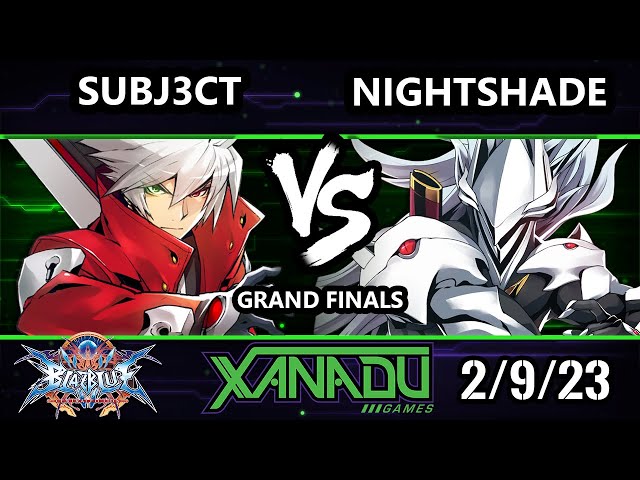 F@X 493 GRAND FINALS - SUBJ3CT (Ragna) Vs. Nightshade [L] (Hakumen