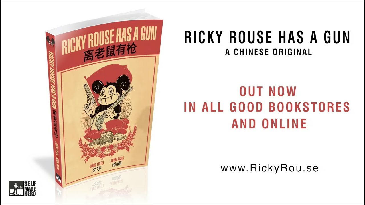 Ricky Rous Ricky Rouse Has a Gun - Graphic Novel Out Now - YouTube