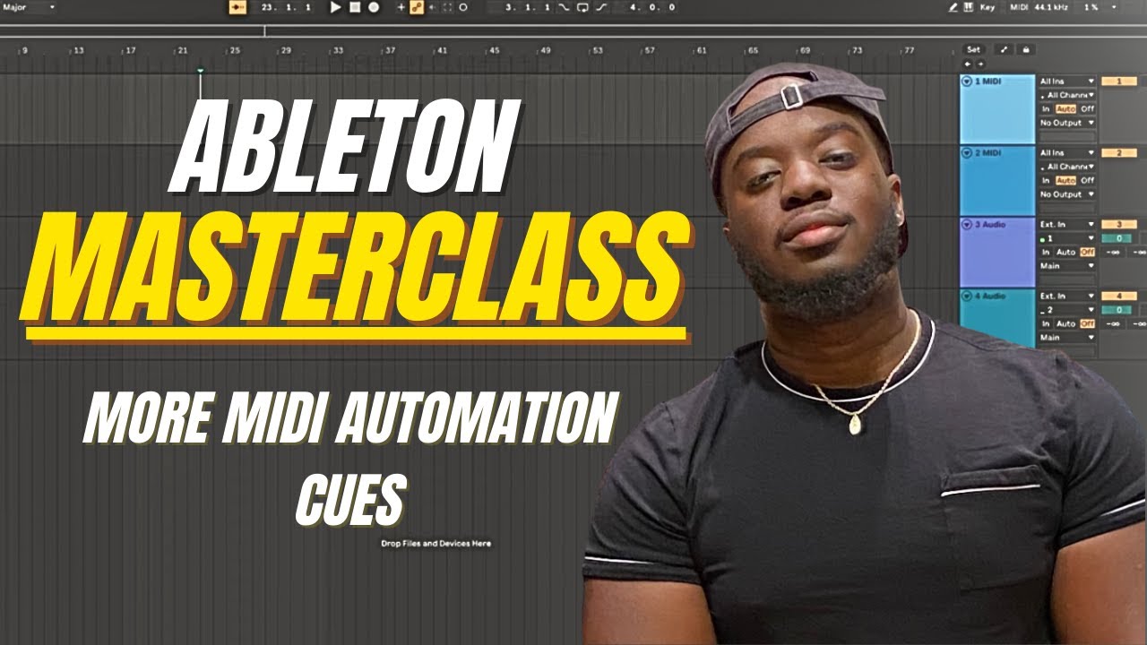 YouTubeでAbleton Live を学ぶ - MIDI キューを使ったフェードイン/フェードアウトを視聴 YouTubeでAbleton Live を学ぶ - MIDI キューを使ったフェードイン/フェードアウトを視聴