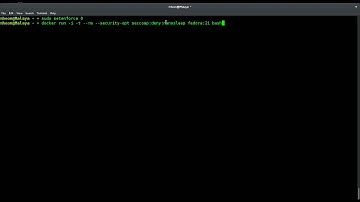 Seccomp, a proposed new security feature in Docker