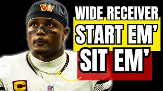 Wide Receivers You MUST START or SIT In Week 14 of Fantasy Football! (Every Matchup)