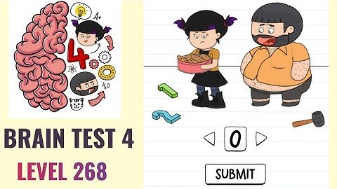 🧠 Brain Test 4 Level 268 | Help me count my cookies | Walkthrough