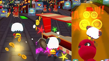 Panda Hero Run All Level gameplay android and ios game