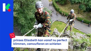 prinses Elisabeth is afgestudeerd als militair