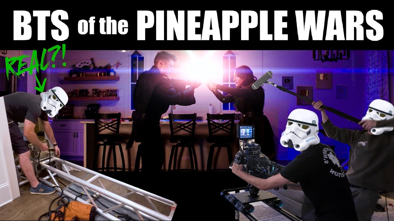 How Stunt Performers filmed a Star Wars movie in my KITCHEN