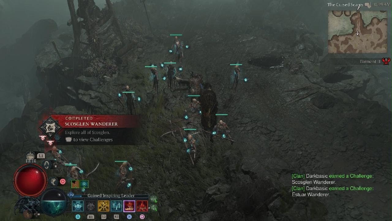 Diablo IV Scosglen complete map 69/70