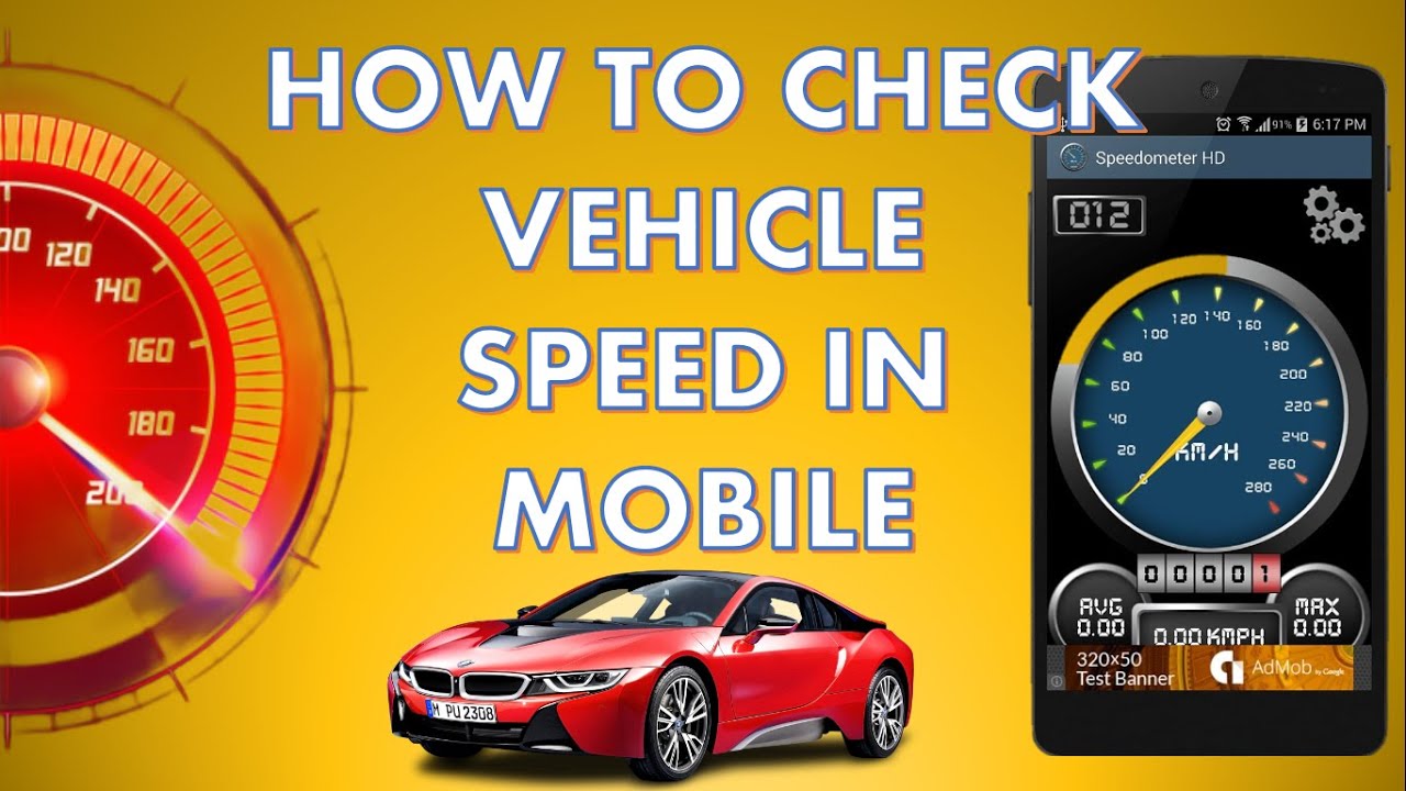 How to Check Vehicle Speed in Mobile With GPS Speedometer YouTube