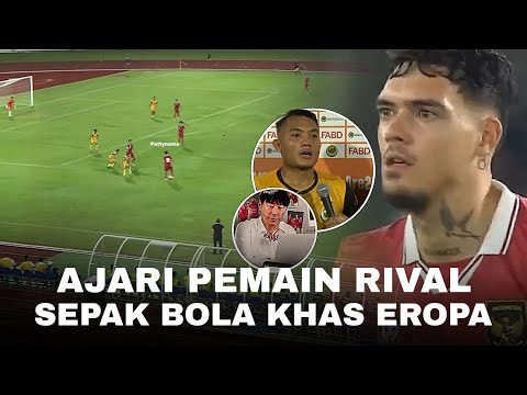 Detik-Detik Shayne Pattynama Buat Para Pemain Brunei Terkejut Dengan Cara Bermain Simpel Khas EROPA